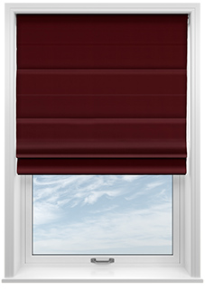 Kyoto Faux Silk, Holly - Motorised Roman Blind